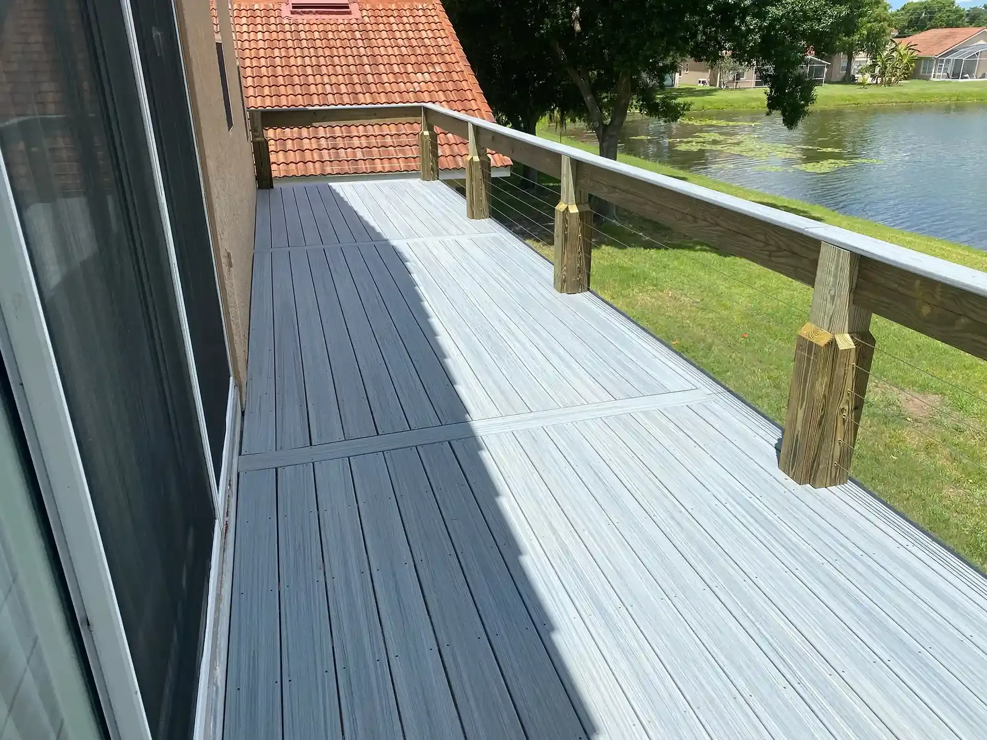 Composite Decks and Docks 3 Composite deck building services near me in central florida