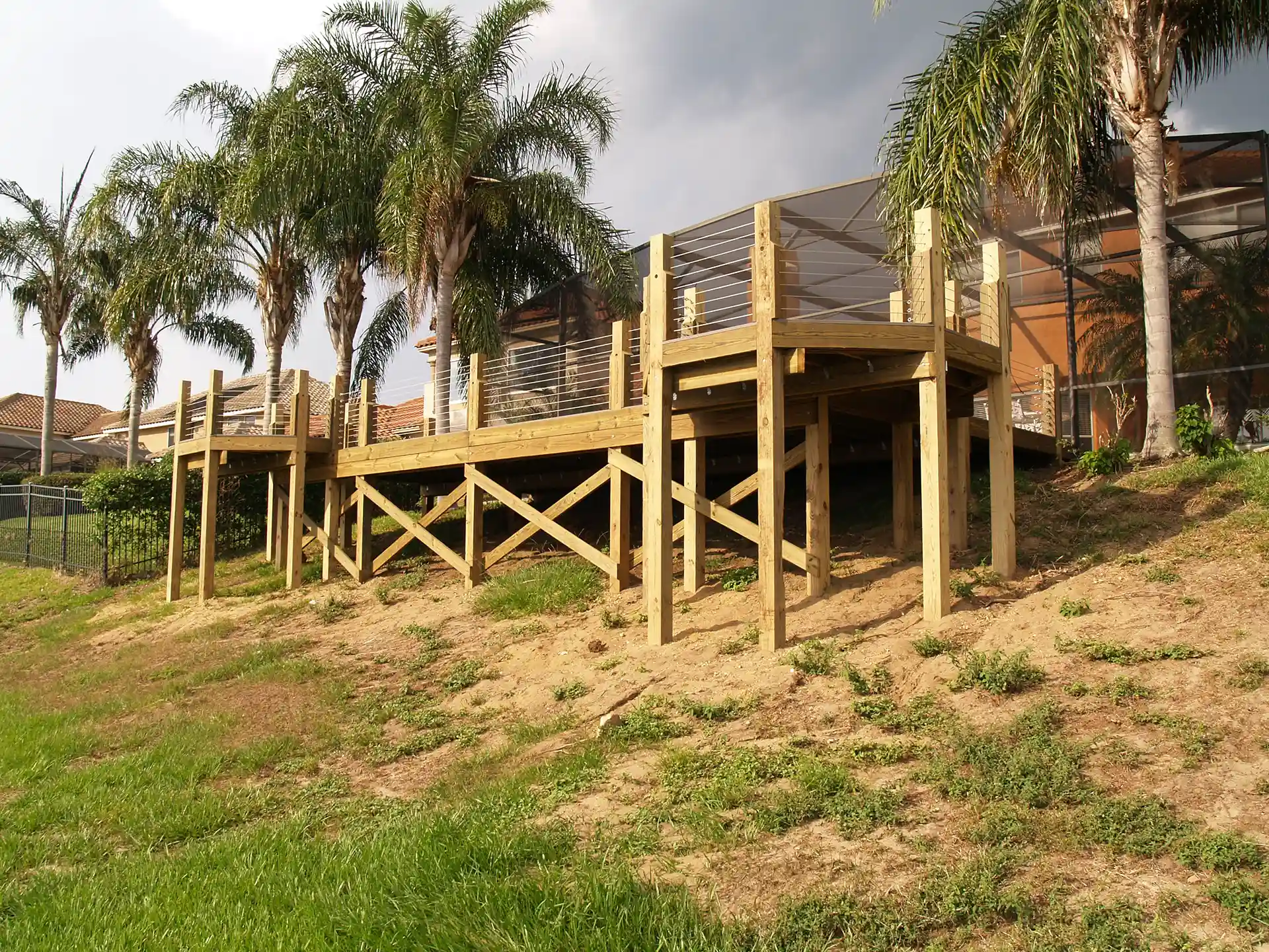 wood deck installation​ in central florida